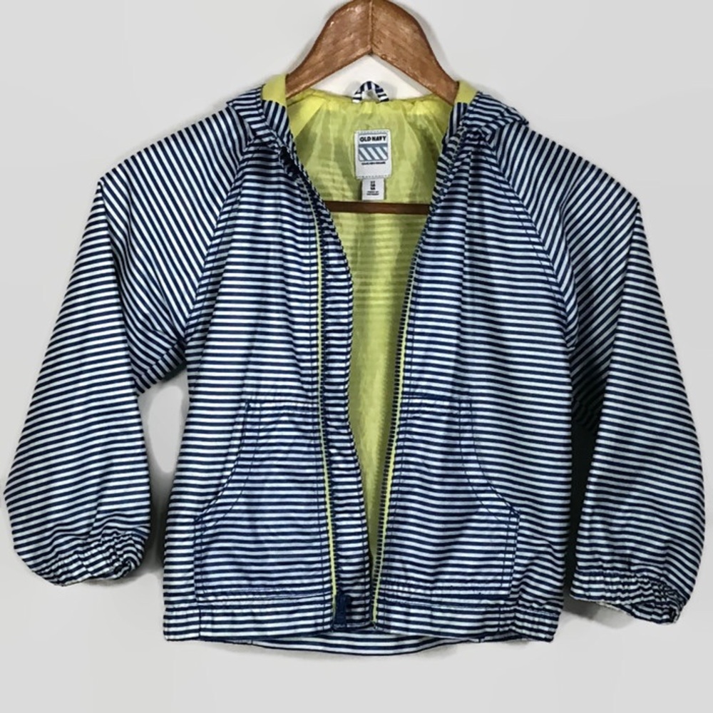 Old Navy Toddler 5T Striped Lightweight Jacket